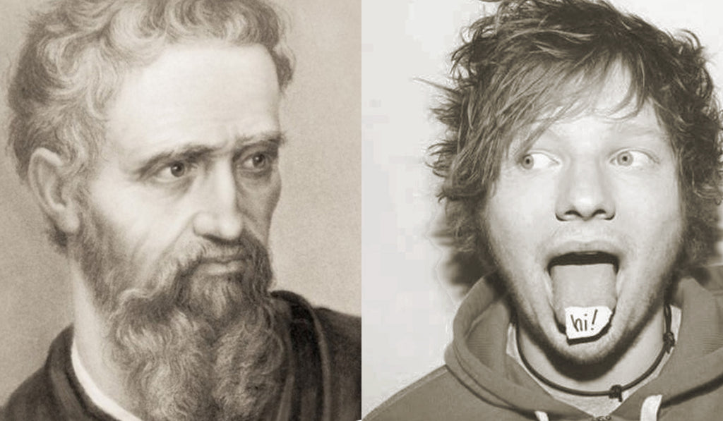 Michelangelo + Ed Sheeran