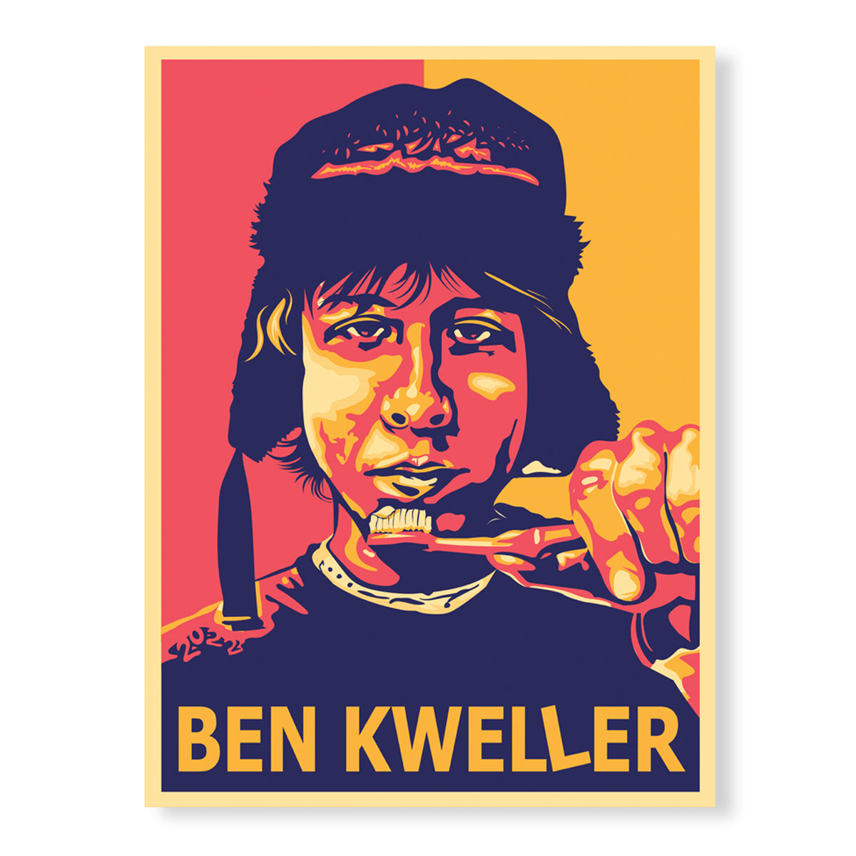 2022 Ben Kweller Poster | Rawk Tours 2022 Ben Kweller Poster | Rawk Tours